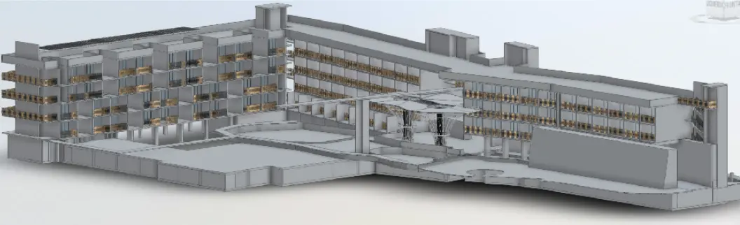 Render arquitectónico del Hotel JW Marriott, Tulum